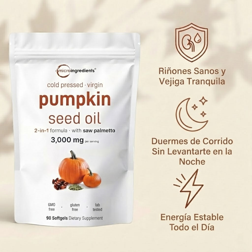 Micro Ingredients Aceite de Semilla de Calabaza