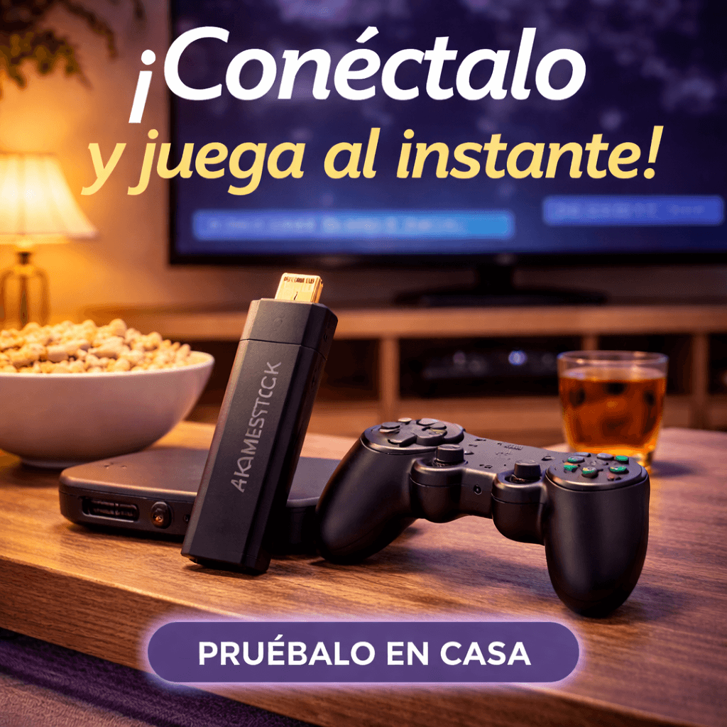 Consola Retro con +10,000 Juegos y 2 Controles Inalámbricos