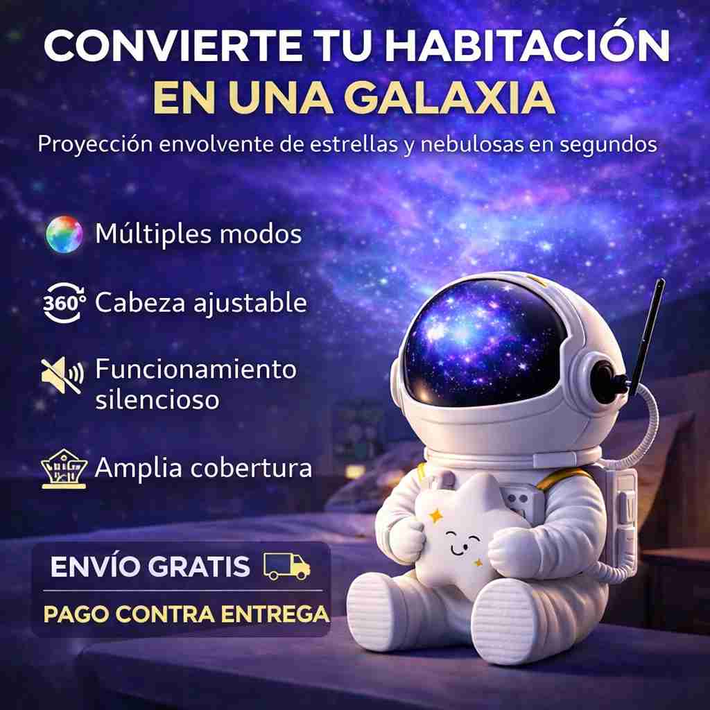 Convierte tu habitación en una galaxia