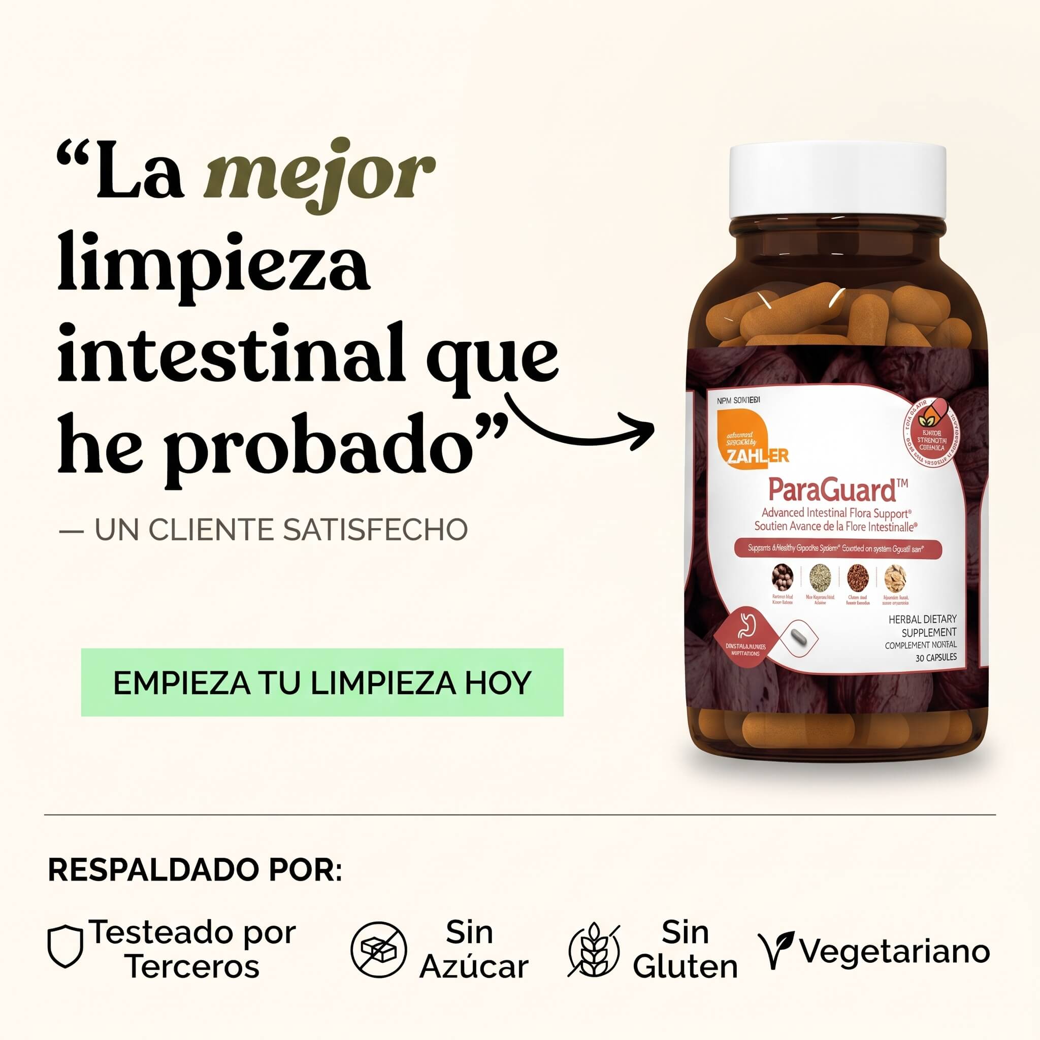 Limpieza Intestinal ParaGuard — by Zahler