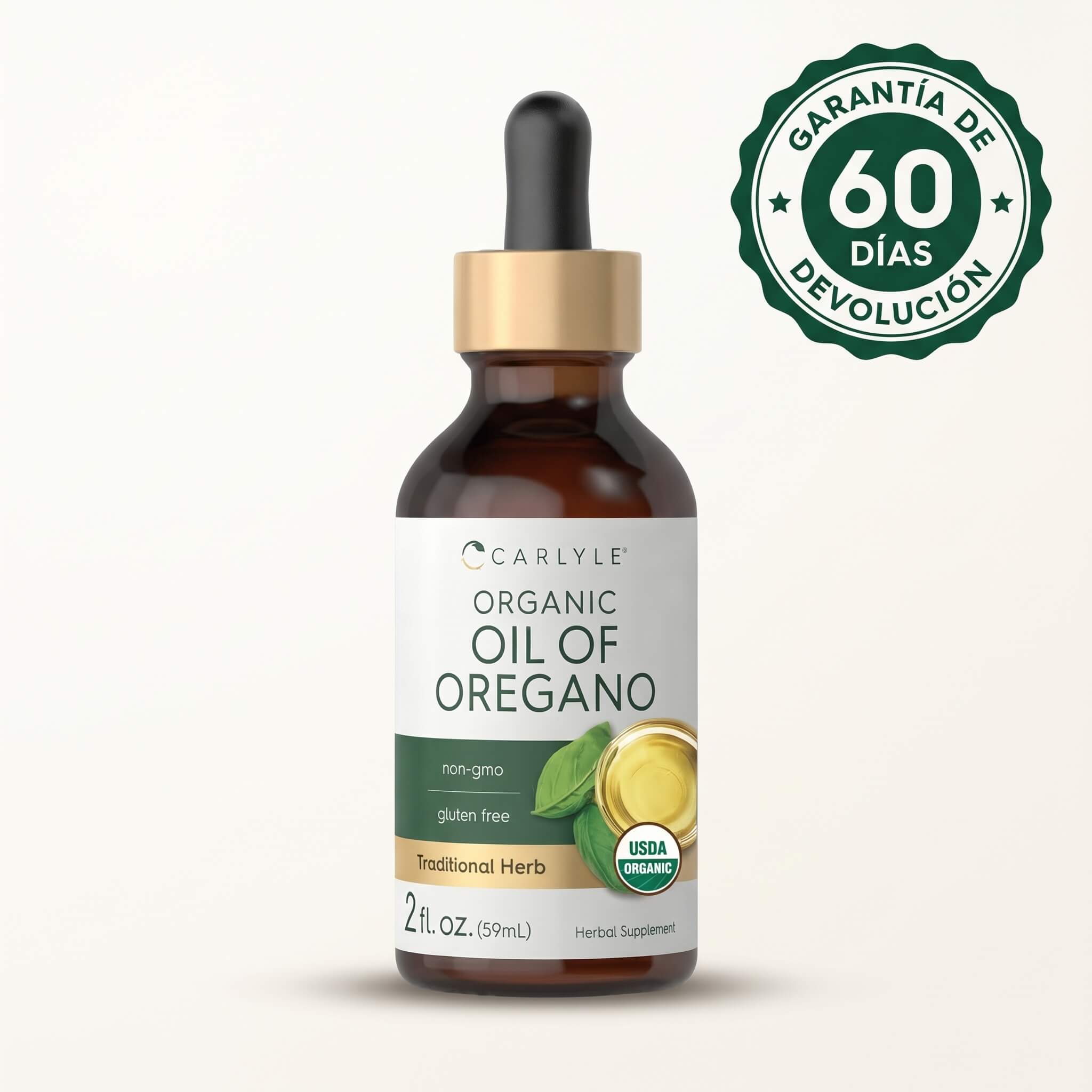 Gotas de Aceite de Orégano Carlyle | 70% Carvacrol