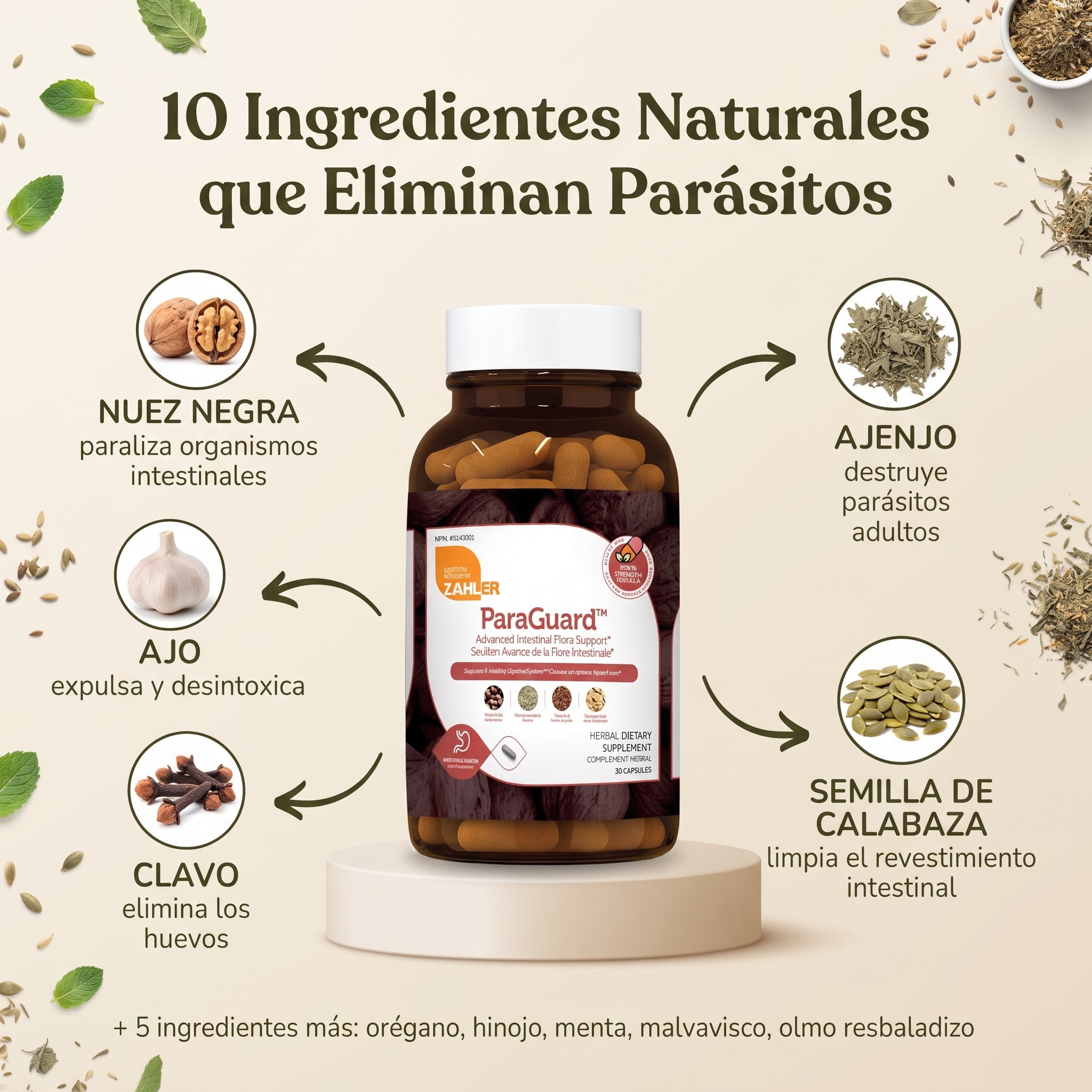Limpieza Intestinal ParaGuard — by Zahler