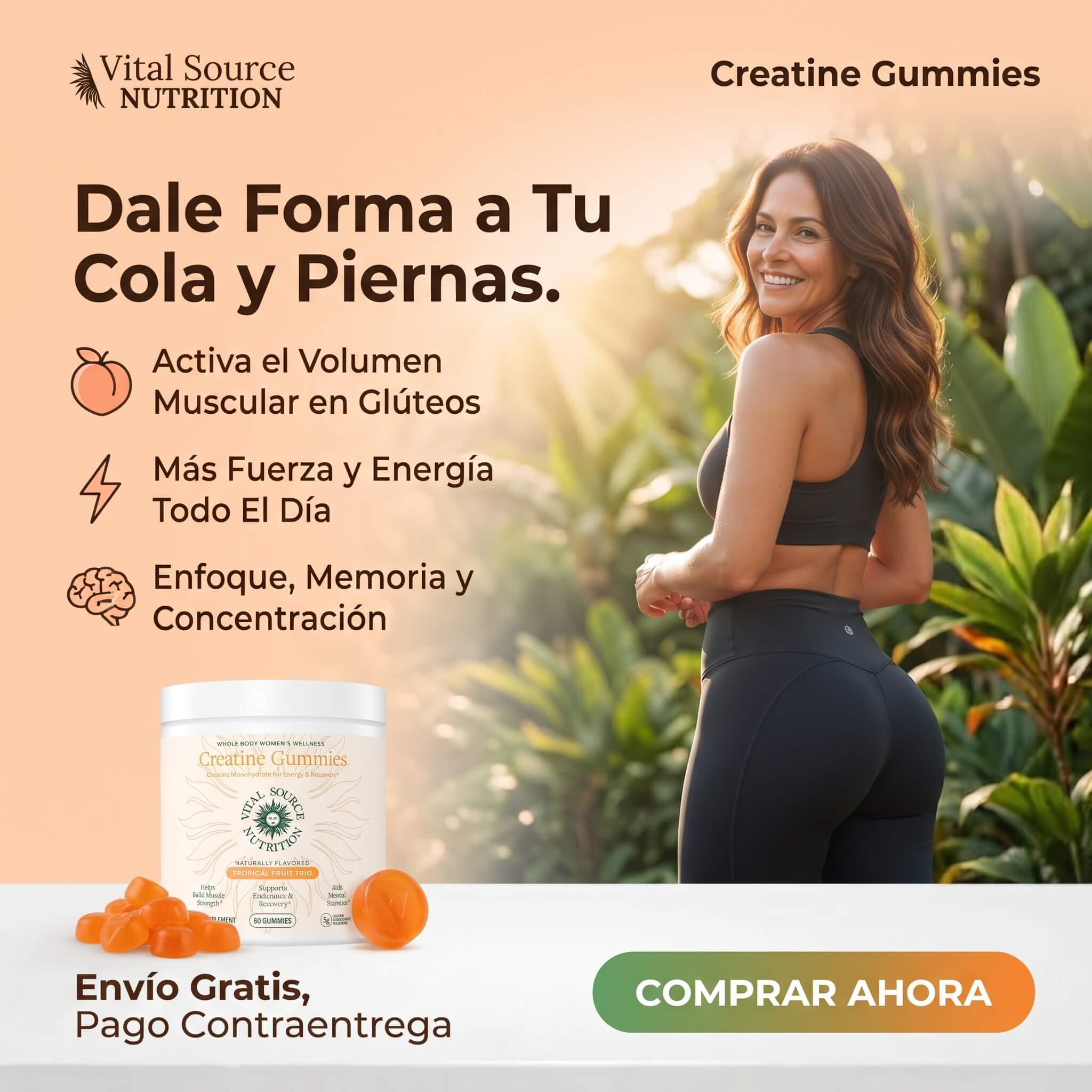 Gomitas de Creatina Monohidratada — Vital Source Nutrition