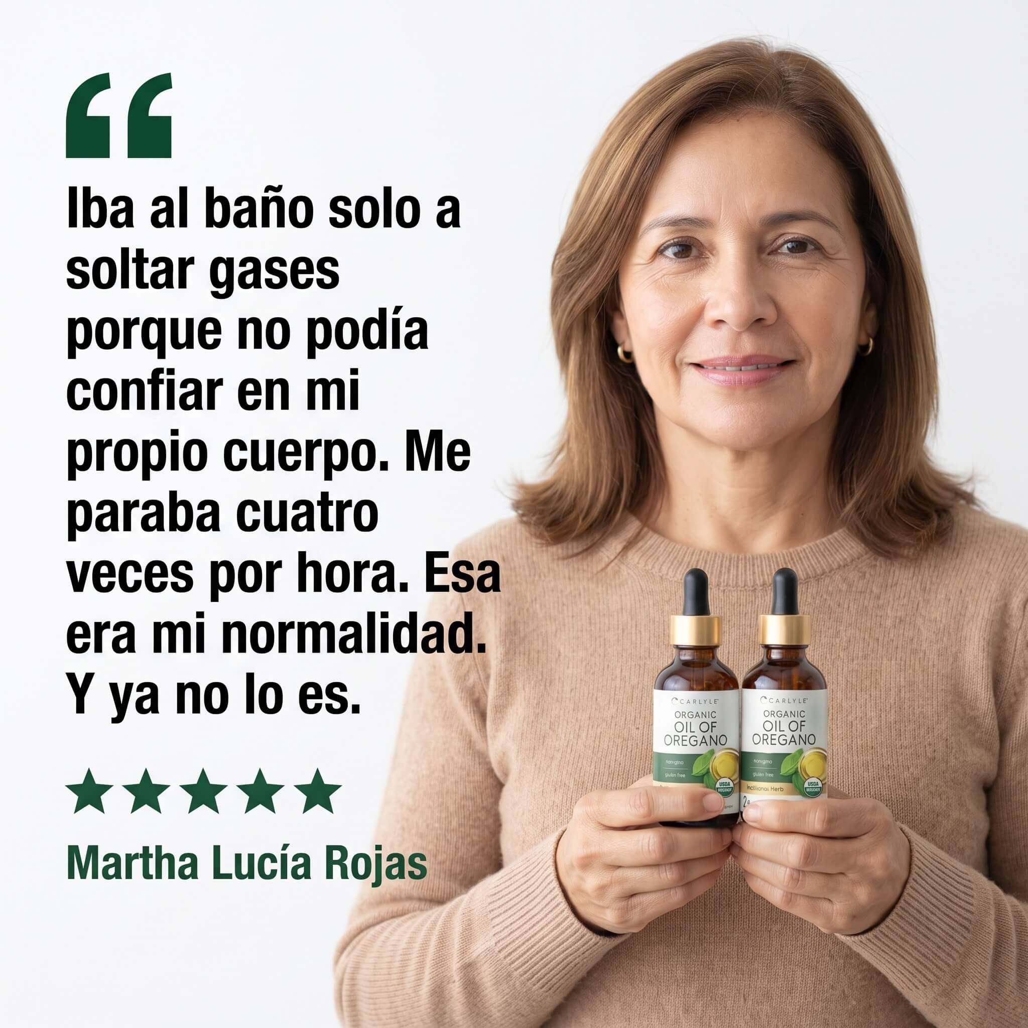 Gotas de Aceite de Orégano Carlyle | 70% Carvacrol