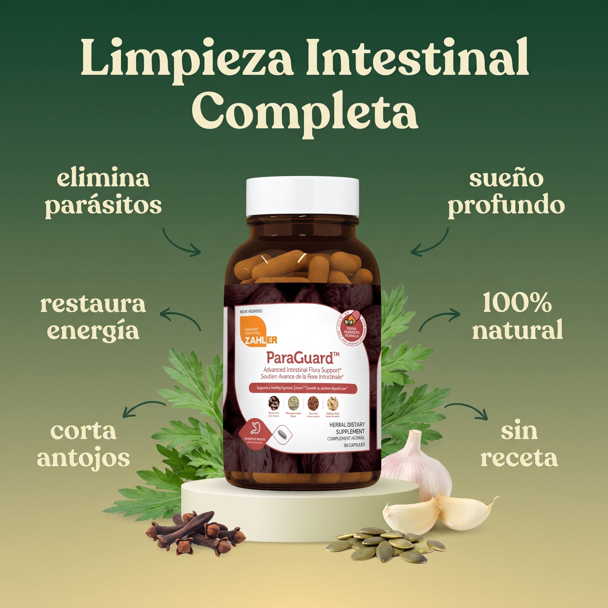 Limpieza Intestinal ParaGuard — by Zahler