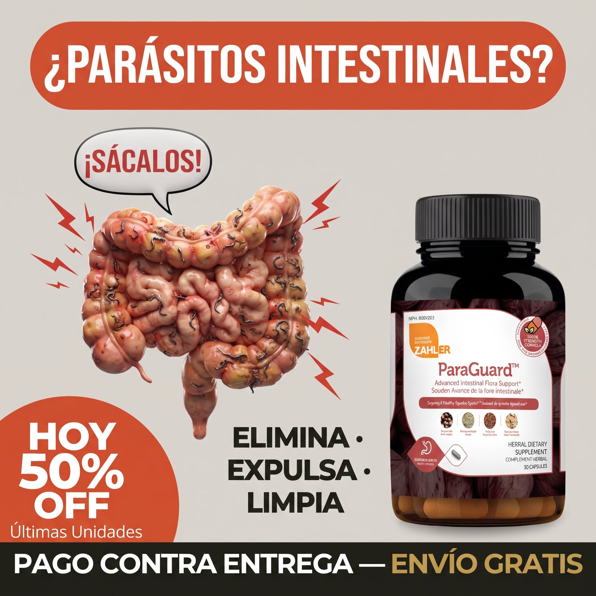 Limpieza Intestinal ParaGuard — by Zahler