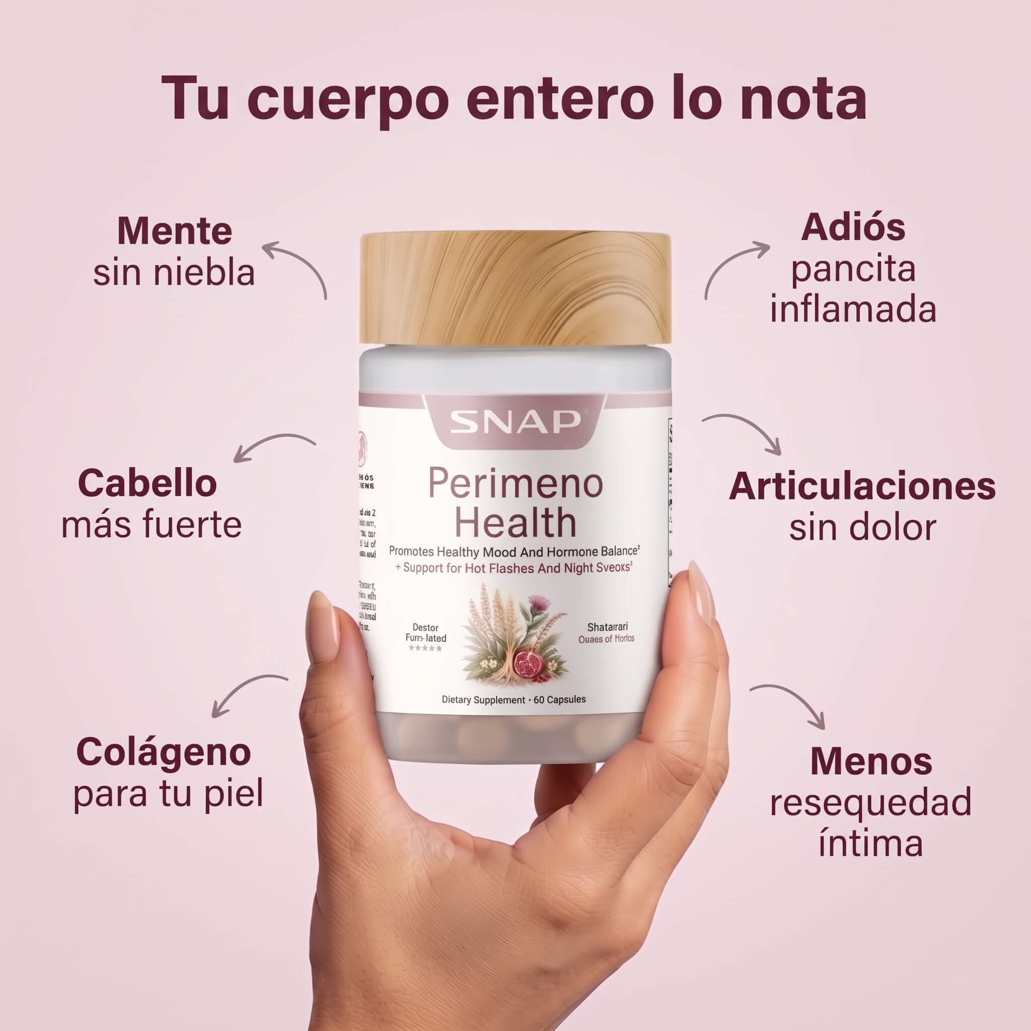 Fórmula Hormonal Natural — SNAP Perimeno Health
