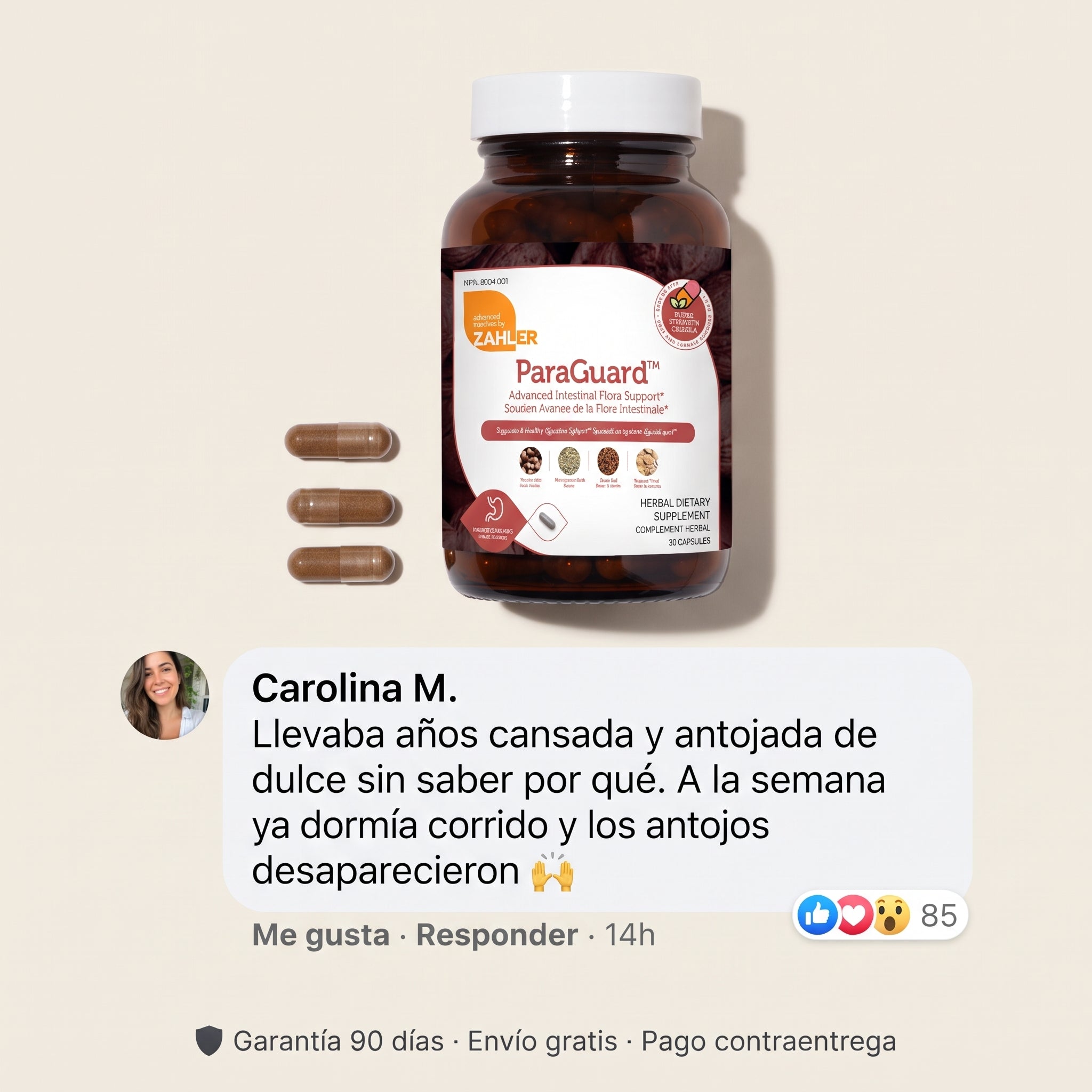 Limpieza Intestinal ParaGuard — by Zahler