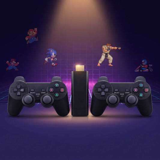 Consola Retro con +10,000 Juegos y 2 Controles Inalámbricos