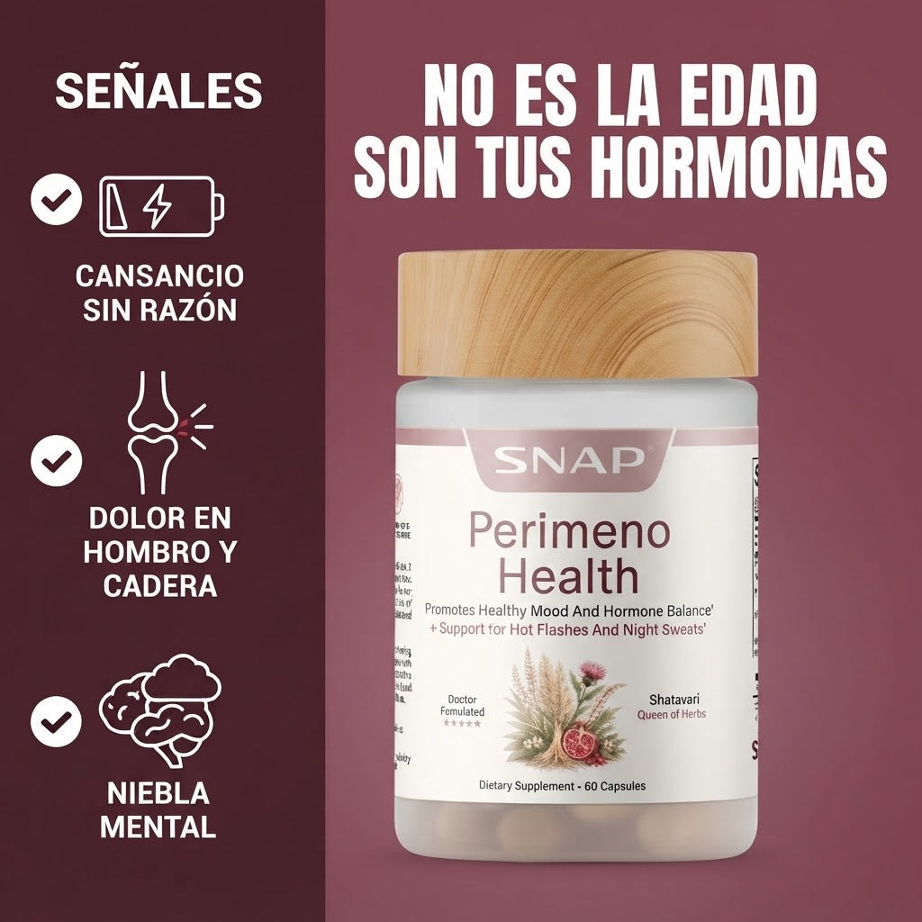 Fórmula Hormonal Natural — SNAP Perimeno Health
