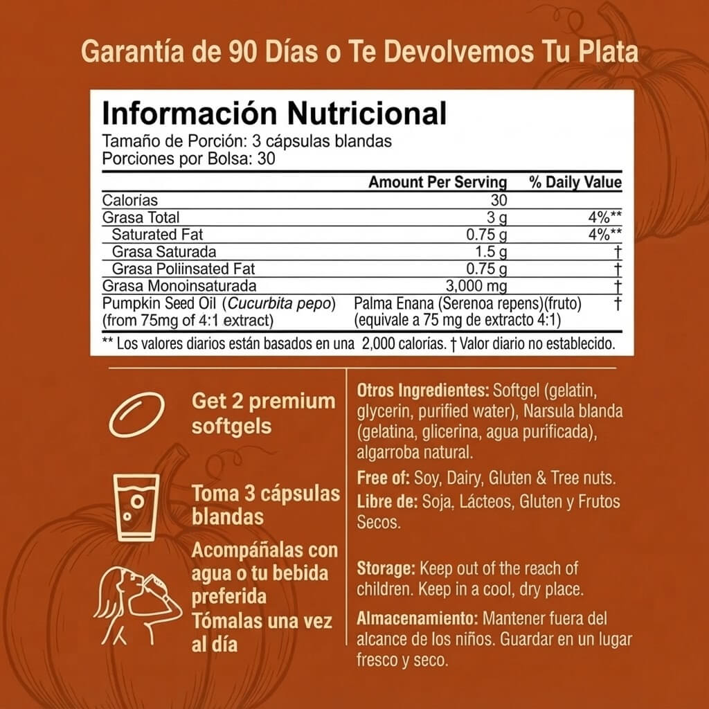 Micro Ingredients Aceite de Semilla de Calabaza