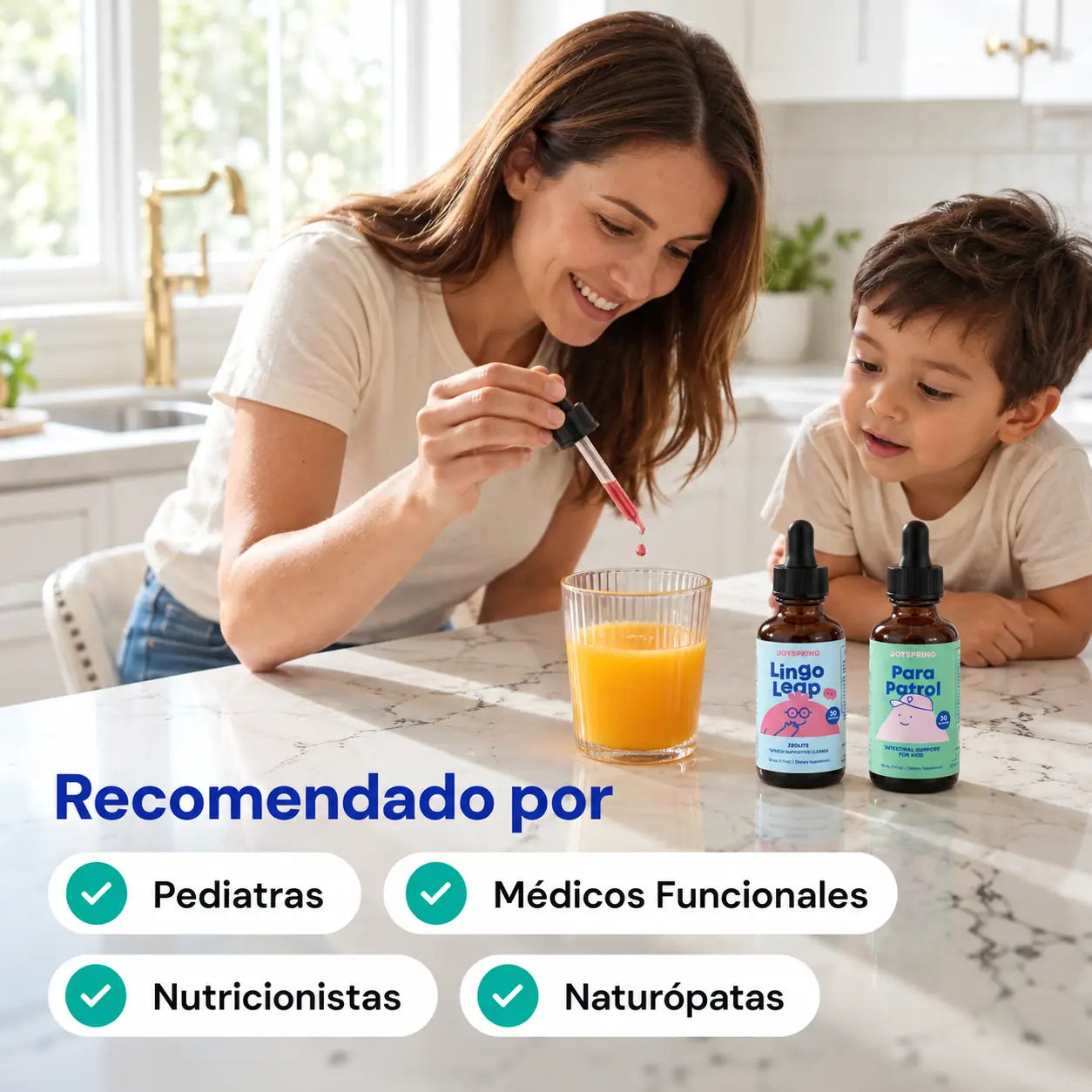Kit Antiparasitario Infantil Joyspring – ParaPatrol + LingoLeap